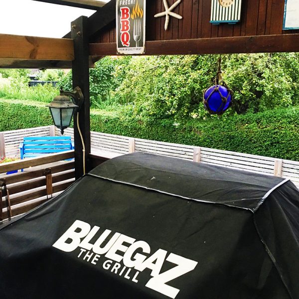 Bluegaz Grillöverdrag Medium på grill