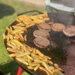 Bluegaz Timfors Stekhäll set gasol 70 cm med pommes och hamburgare