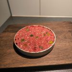 Bluegaz Premium Hamburgerpress med köttfärs i
