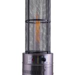 Bluegaz Teide Terrassvärmare inzoomat på eld framifrån