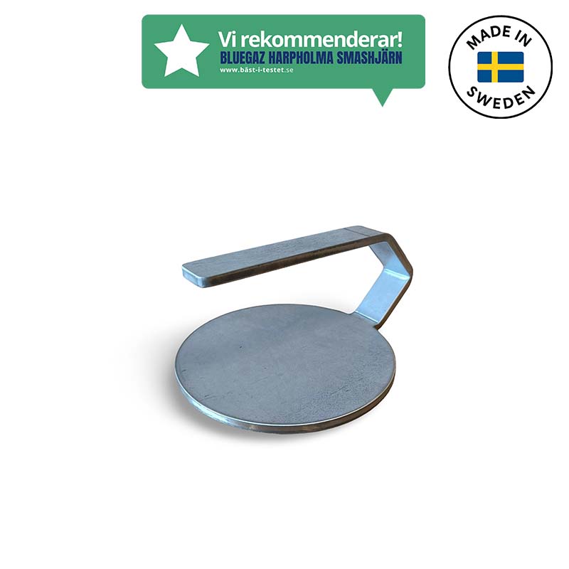 Bluegaz Harpholma Smashjärn 14 cm med Made in Sweden-logga och bäst i testet-logga