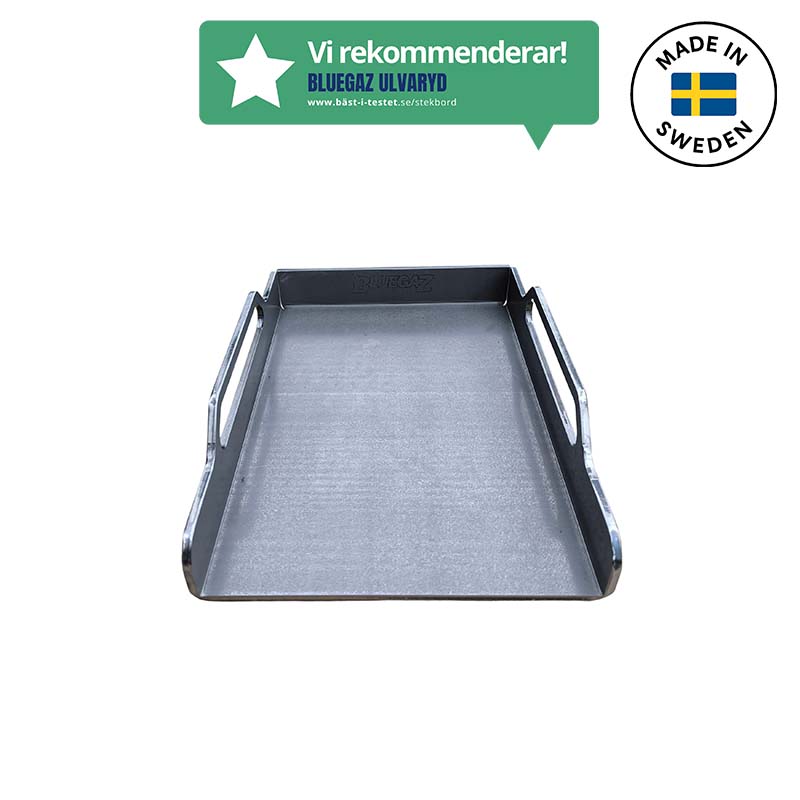 Bluegaz Ulvaryd Stekbord 25x35cm med Made in Sweden-logga och bäst i testet-logga