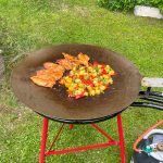 Bluegaz Timfors Stekhäll set gasol 70 cm med kyckling, potatis och paprika