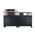 Bluegaz Z Gasolgrill bredvid sidomodul