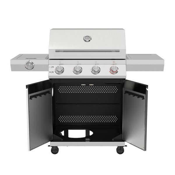 Bluegaz Z401 Gasolgrill med öppna dörrar