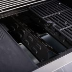 Bluegaz Z6 Gasolgrill flamtämjare bredvid stekplatta