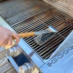 Bluegaz Elite Grillgallerborstet trippel används på Z501 grillgaller