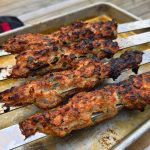 Bluegaz grillspett 4-pack med kycklingkebabspett inzoomat