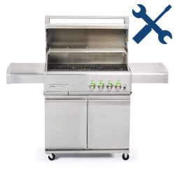 Crossray Heatstrip Gasolgrill Färdigmonterad