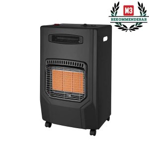 Bluegaz Gobi 2 Gasolkamin med fläkt med M3 rekommenderar-logga