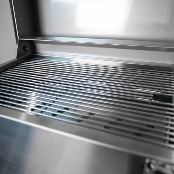 Bluegaz T10 Bärbar gasolgrill närbild på grillgaller