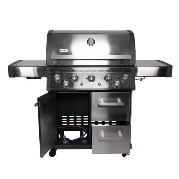Bluegaz X502 Gasolgrill med öppen dörr