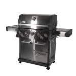 Bluegaz X502 Gasolgrill med stängt lock sett från höger sida