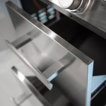 Bluegaz X502 Gasolgrill öppnade lådor