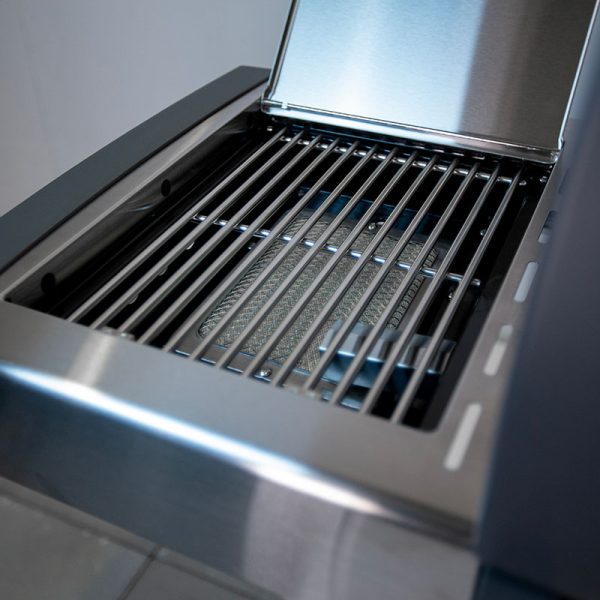 Bluegaz X502 Gasolgrill sizzle burner i sidobord