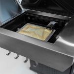 Bluegaz Z501 Gasolgrill svart sizzle burner i sidobord utan grillgaller