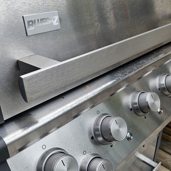 Bluegaz X502 Gasolgrill inzoomat handtag