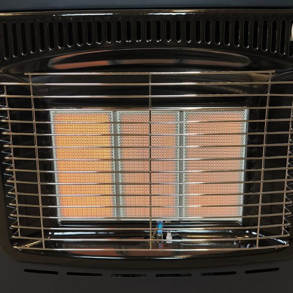 Bluegaz Kalahari Mini Gasolkamin keramiska element igång