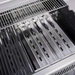 Bluegaz X1 Gasolgrill flamtämjare sett uppifrån