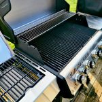 Bluegaz X1 Gasolgrill grillgaller och sizzle burner galler