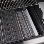 Bluegaz X401 Gasolgrill nedre flamtämjare bredvid grillgaller