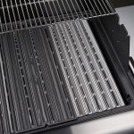 Bluegaz X401 Gasolgrill övre flamtämjare bredvid grillgaller