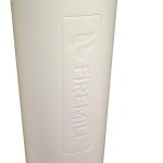 Firemill Smart Brandsläckare vit närbild på logga