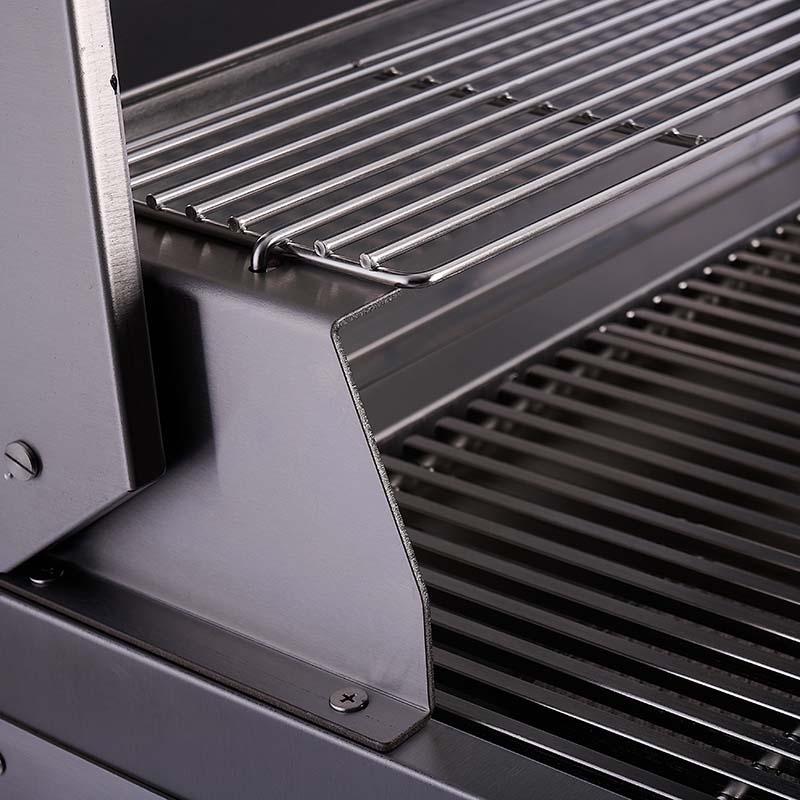 Bluegaz Z Inbyggnadsgrill stöd till värmehylla