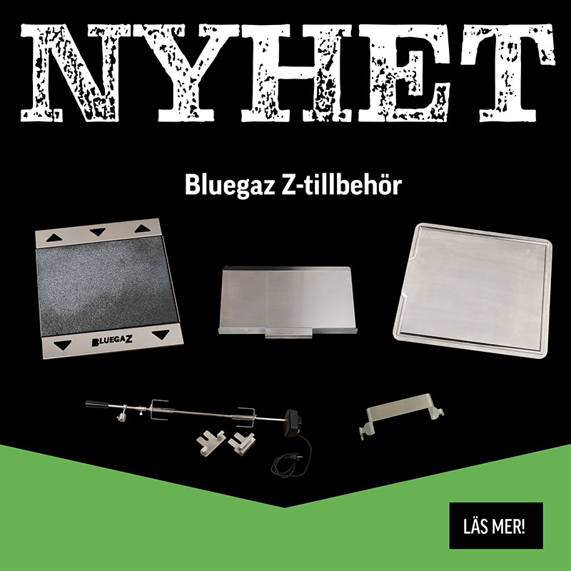 Bluegaz satsar på ikoniska Z – lanserar 5 nya tillbehör!