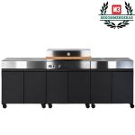 Bluegaz Z Gasolgrill + 2 Z Sidomoduler med M3 rekommenderar-logga