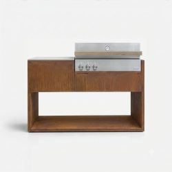 Bluegaz Z x Tommre Block Utekök corten 150x60x90 cm
