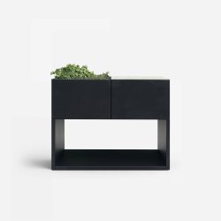 Bluegaz Z x Tommre Block Utekök odling svart 120x60x90 cm