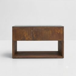 Bluegaz Z x Tommre Block Utekök bänk corten 150x60x90 cm