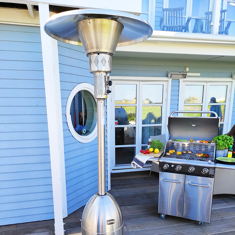Bluegaz Bullet – snyggaste stående terrassvärmaren på marknaden?