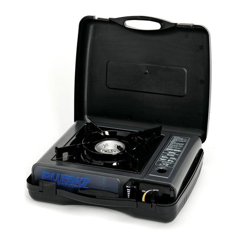 Bluegaz Mobile Stove med öppnat lock